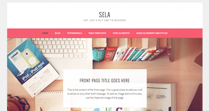 Sela WordPress Theme Screenshot